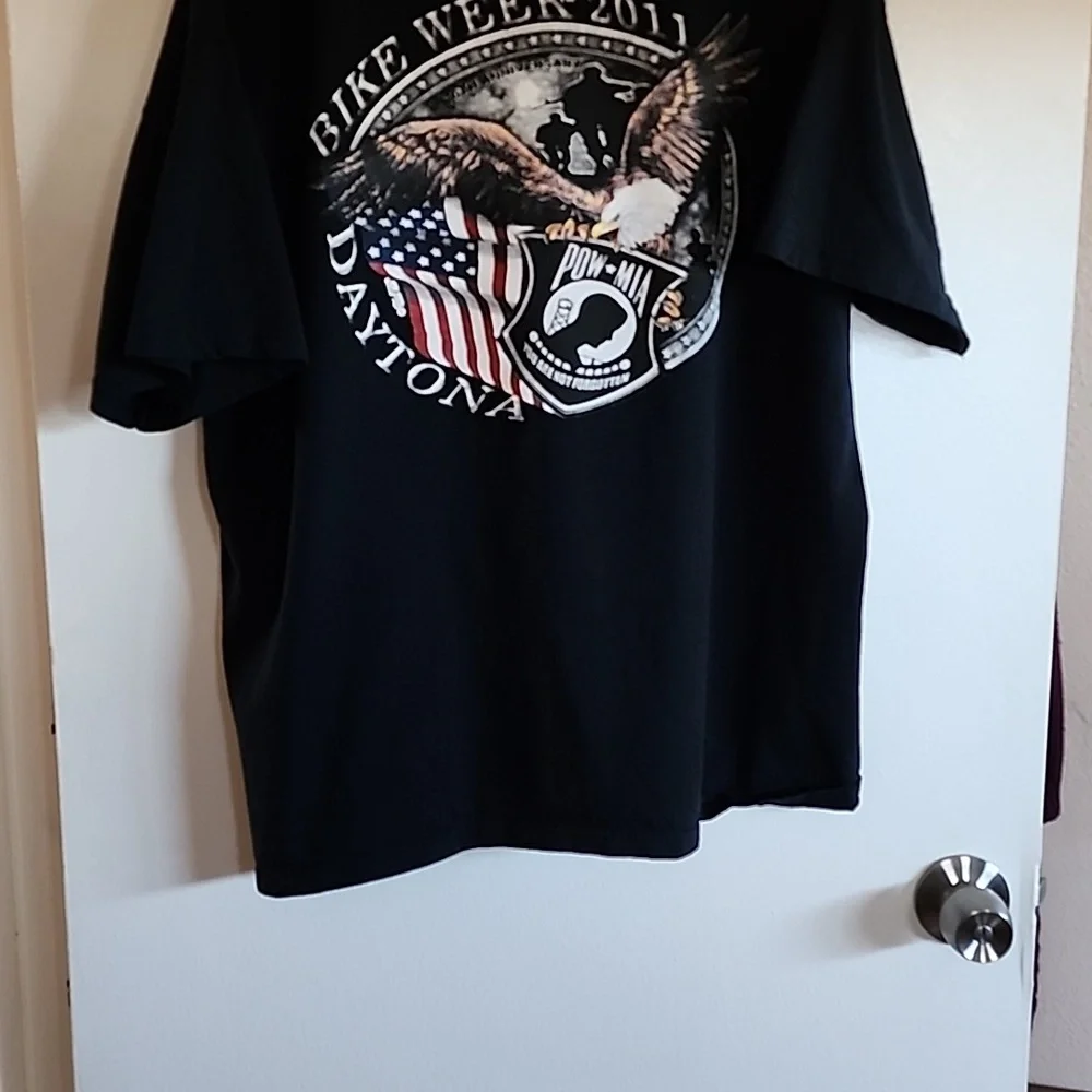 2011 Men’s Short Sleeve Daytona Bike Week Shirt - Picture 3 of 5